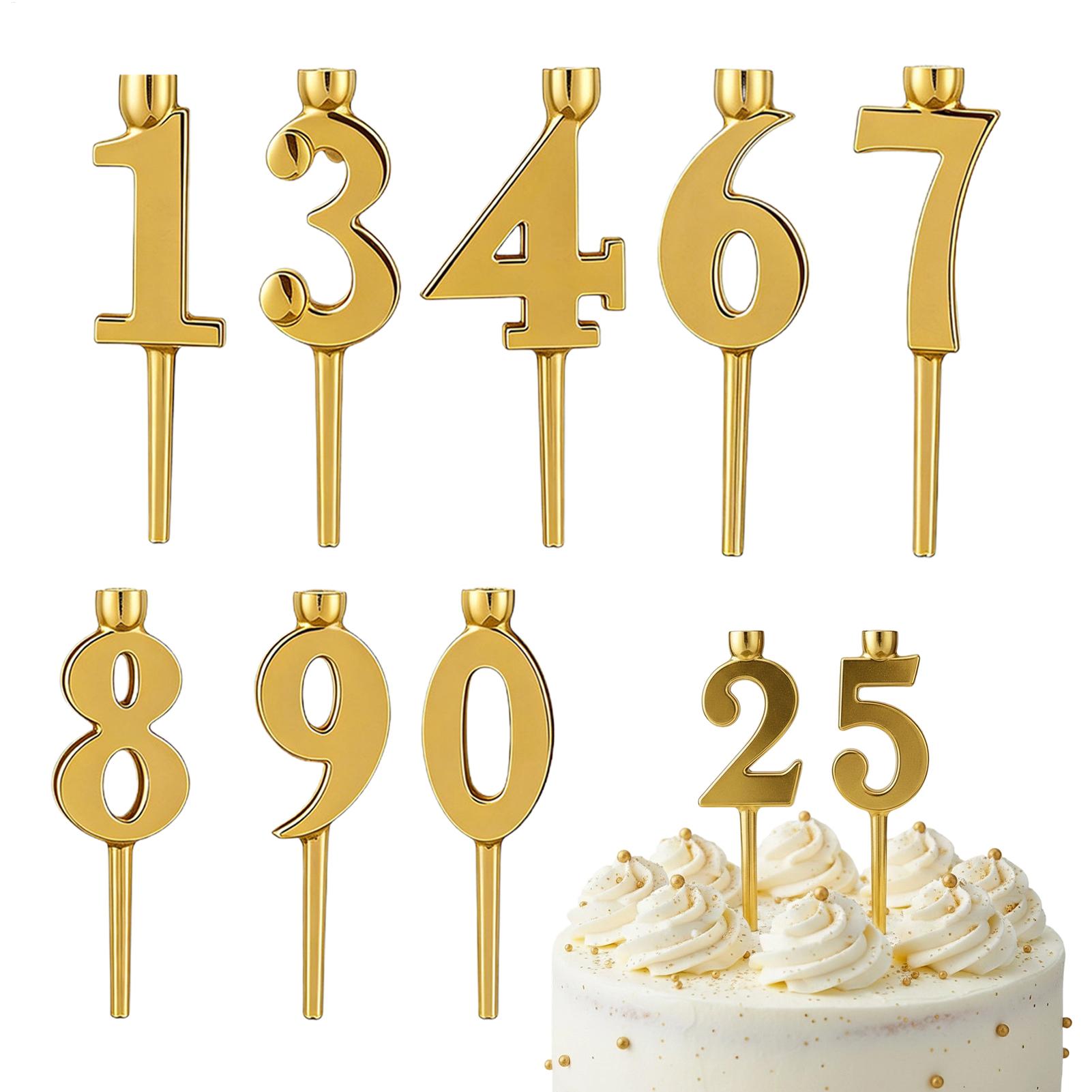 Number Candle 0-9 Number Party - Candle. Queen ulasan dan harga