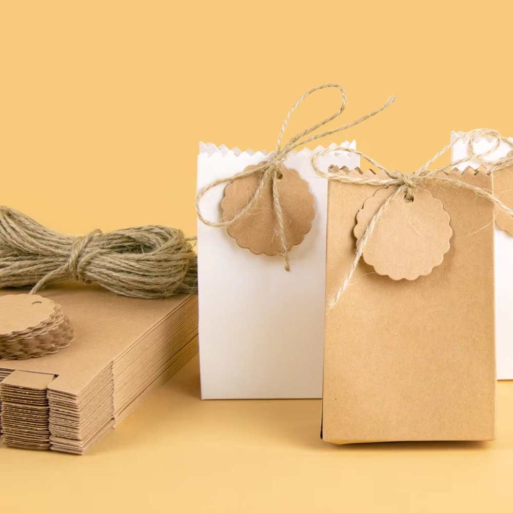 Multi-functional Retro Kraft P - Kraft Paper Box ulasan dan harga