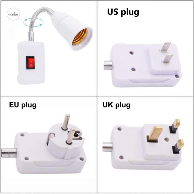 23cm 53cm EU UK Plug switch E2 - Candle Making Supplies Uk ulasan dan harga