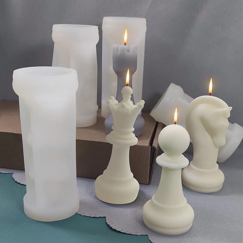 Chess Piece Candles Silicone M - Candle. Queen ulasan dan harga