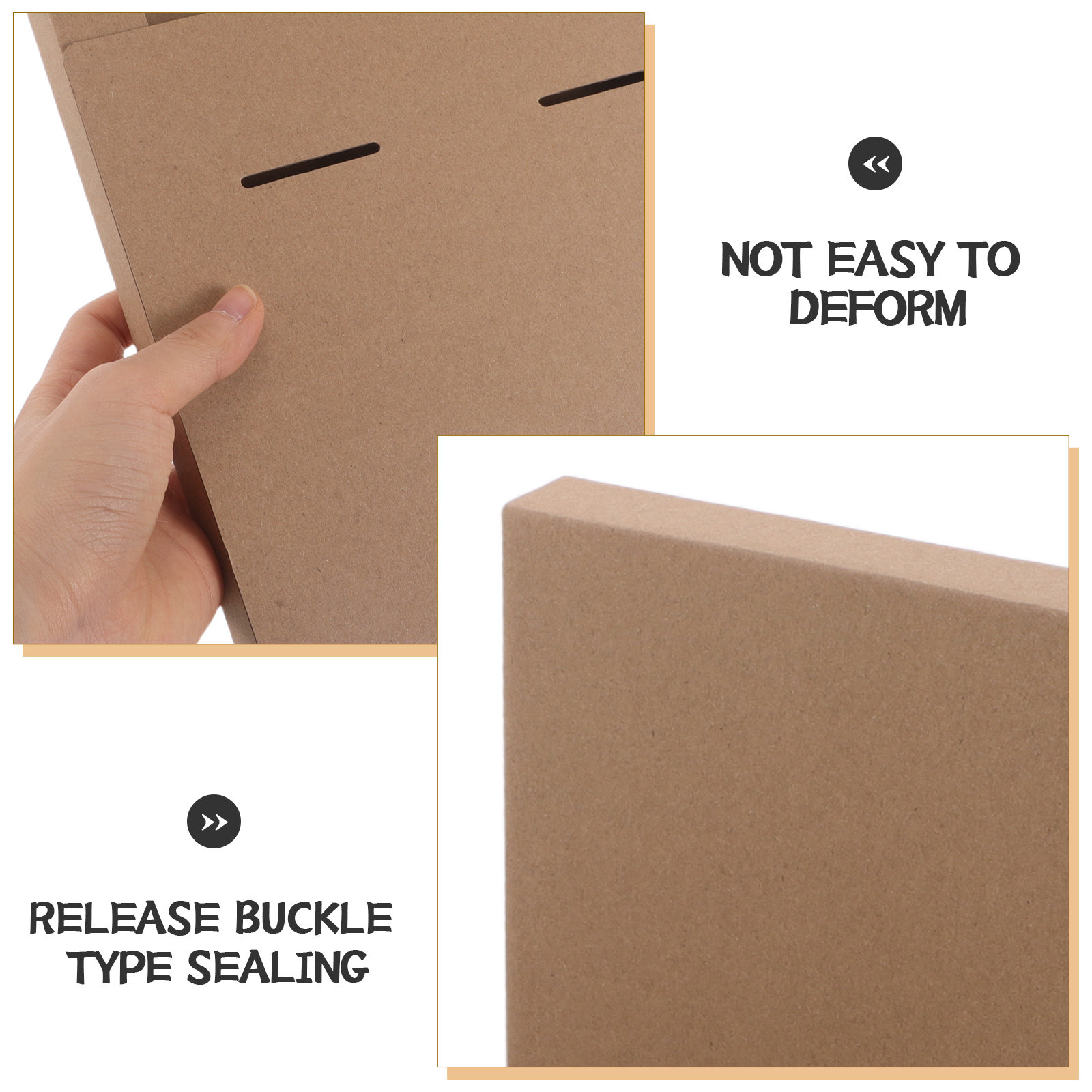 10Pcs Kraft Paper Packaging Bo - Kraft Paper Box ulasan dan harga