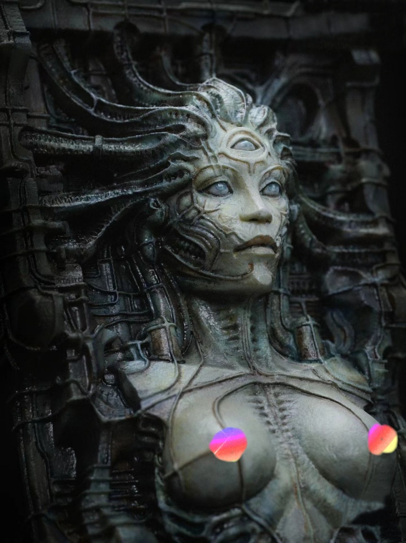 Silicone Mold Alien Queen DIY  - Candle. Queen ulasan dan harga
