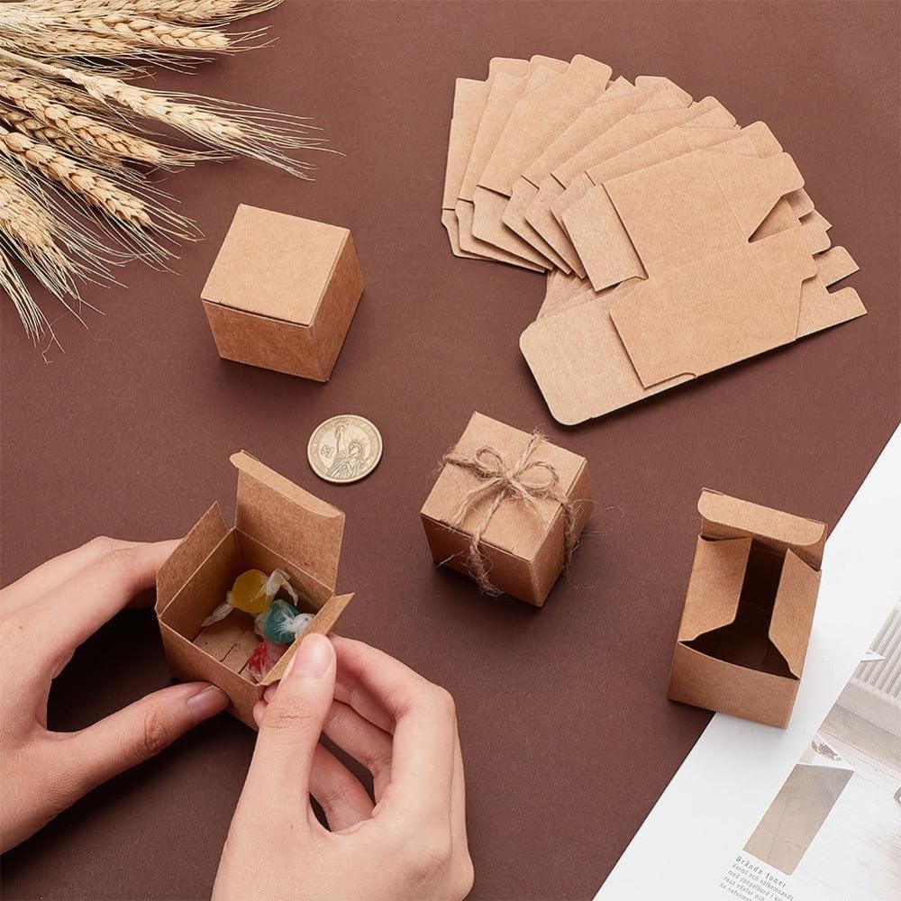 30 Pack Kraft Paper Boxes 1.6x - Kraft Paper Box ulasan dan harga