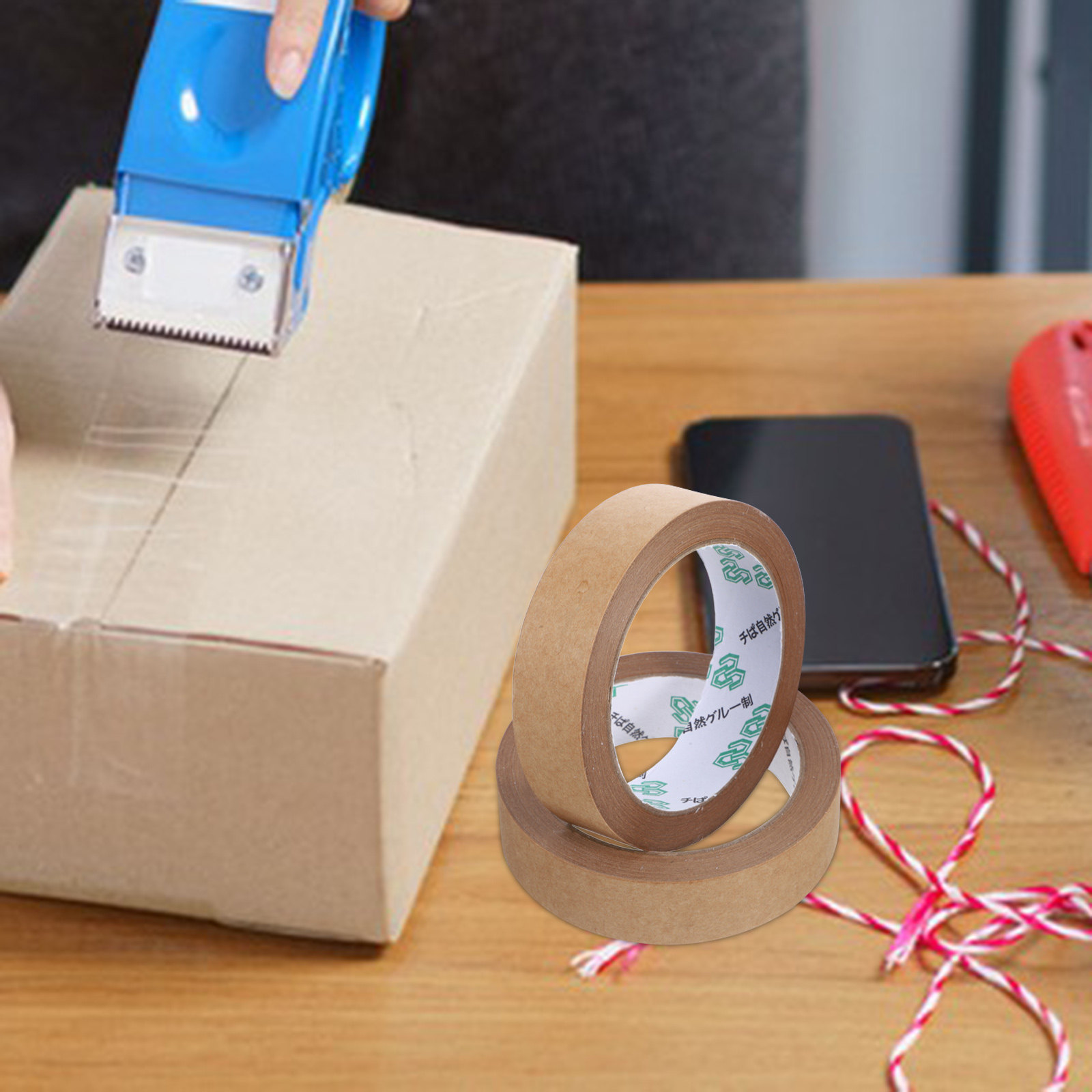 2 Rolls Writable Kraft Paper T - Kraft Paper Box ulasan dan harga