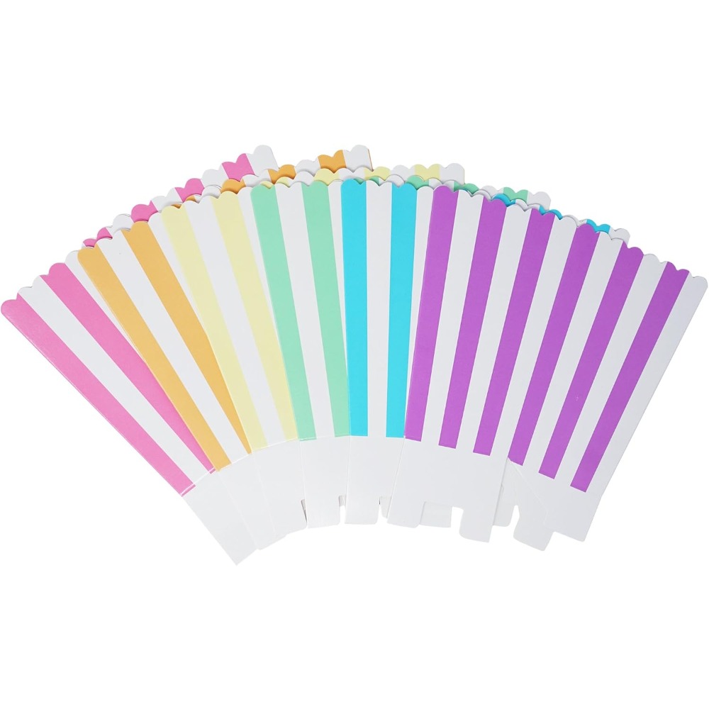 24pcs Mini Popcorn & Candy Fav - Kraft Paper Box ulasan dan harga