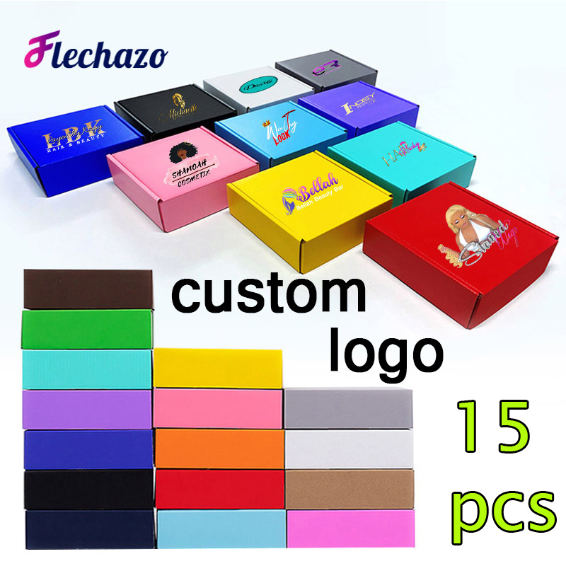 Gift Box Paper 15pcs Black Col - Kraft Paper Box ulasan dan harga