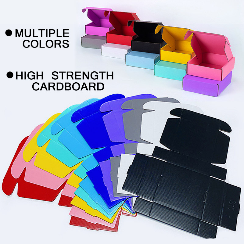 Gift Box Paper 15pcs Black Col - Kraft Paper Box ulasan dan harga