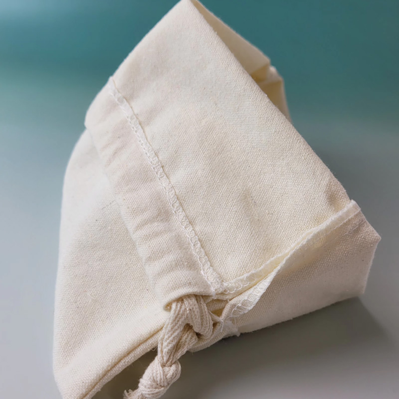 Natural Cotton Gift Bags Makeu - Candle Sachet ulasan dan harga