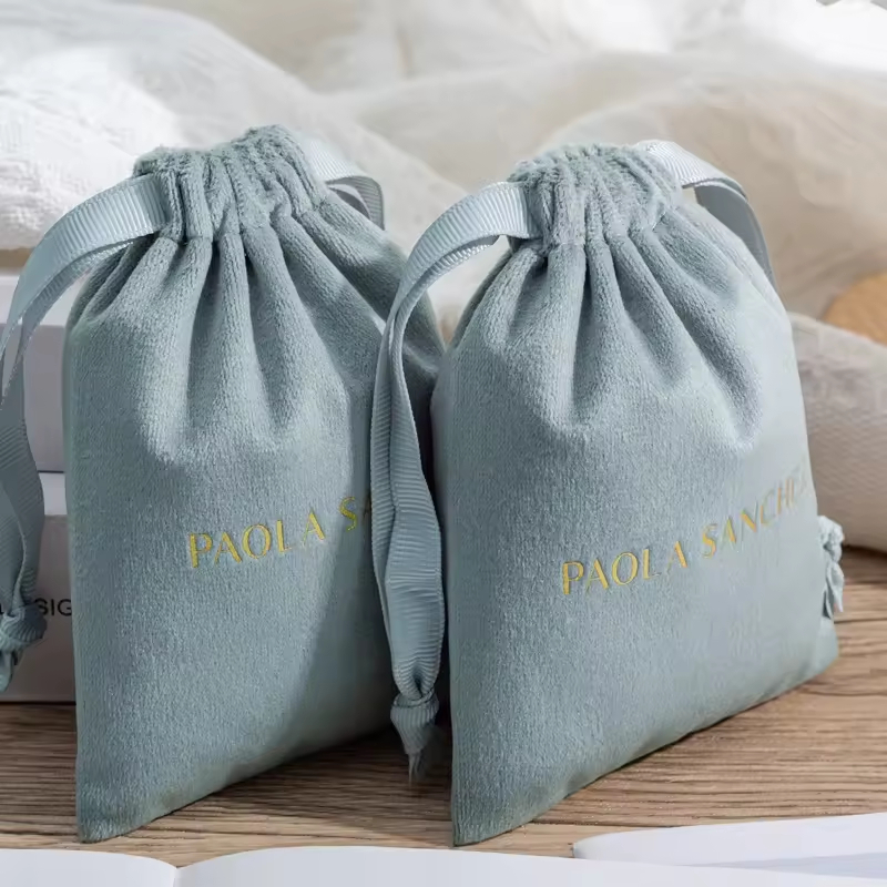 Custom Logo Printed Luxury Vel - Candle Sachet ulasan dan harga