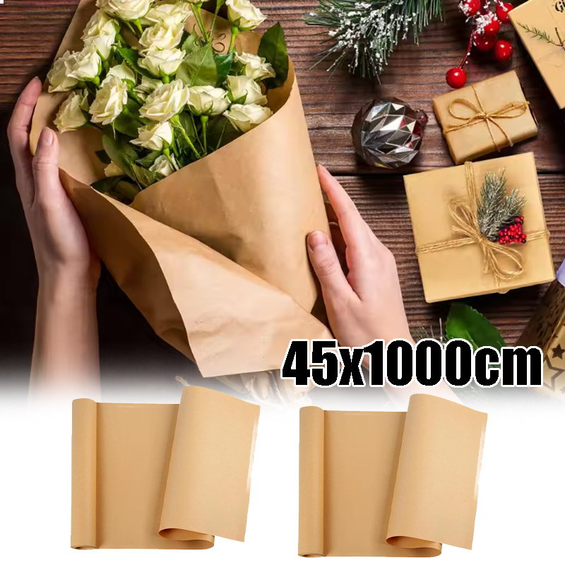 Eco Kraft Masking Paper Roll B - Kraft Paper Box ulasan dan harga